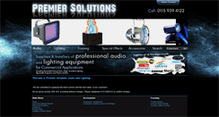 Desktop Screenshot of premier-solutions.biz