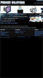 Mobile Screenshot of premier-solutions.biz